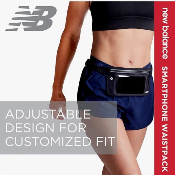 New Balance Running Belt Waist Pack Phone Holder - Picture 1 of 3